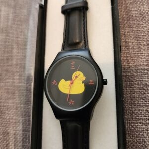 Conrad Hilton International Hong Kong Commerative Duck Watch Vtg Rare 90's Ltd